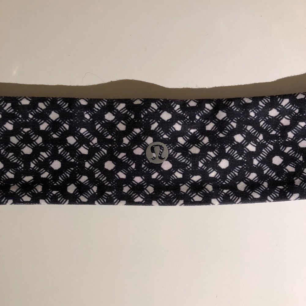 Lululemon Wide Detailed Headband RARE